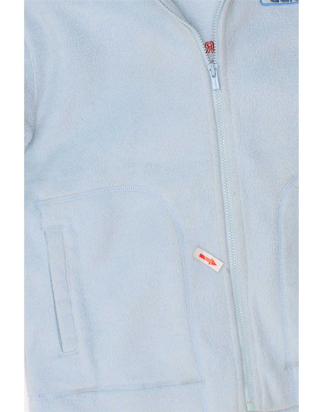 Adidas Chaqueta polar gráfica para niños 7-8 años Azul Poliéster color block