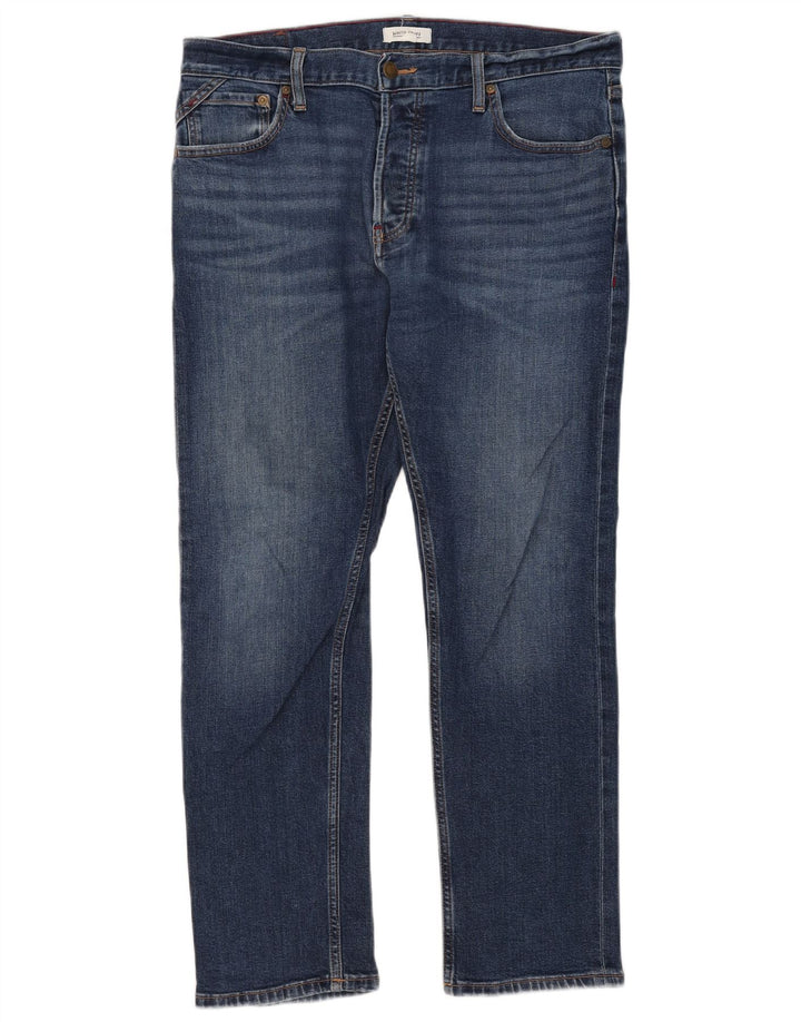 Vaqueros rectos para hombre White Stuff W36 L28 Algodón azul