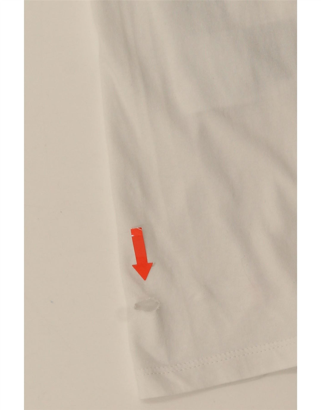 Levi's Camiseta gráfica para mujer Top UK 12 Medium White Cotton