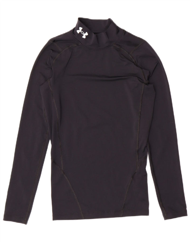 UNDER ARMOUR Camiseta de compresión para mujer de manga larga UK 8 Small Black Poliéster
