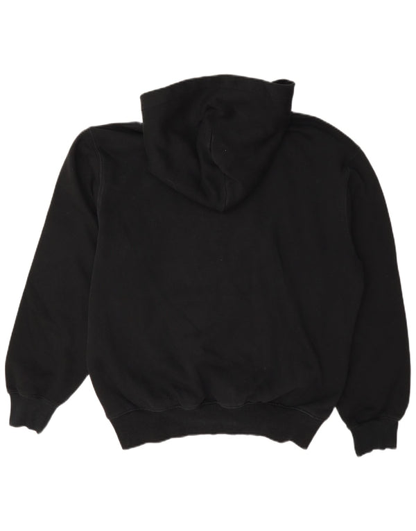 Carhartt Hombre Gráfico Suelto Sudadera Con Capucha Jersey Pequeño Algodón Negro