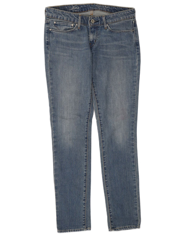 Levi's Vaqueros Pitillo Con Curva Ligera Para Mujer W28 L30 Azul