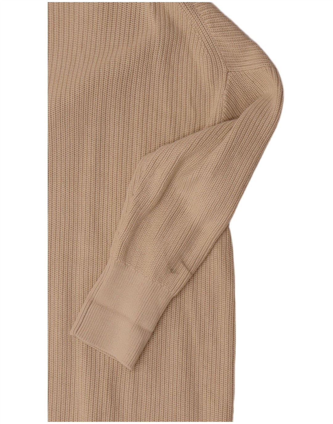 COS Suéter tipo cárdigan extragrande largo para mujer Reino Unido 14 Algodón beige medio