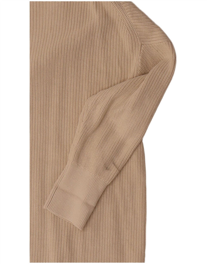 COS Suéter tipo cárdigan extragrande largo para mujer Reino Unido 14 Algodón beige medio