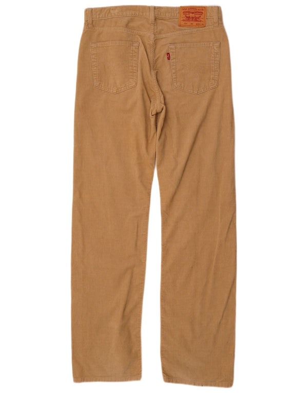 Levi's Pantalón recto de pana 751 para hombre W33 L34 Algodón beige