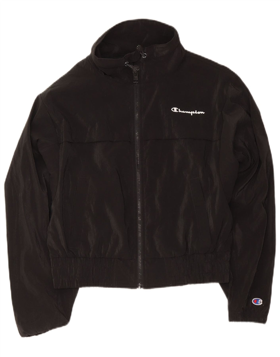 Champion Chaqueta de chándal para mujer UK 40 Mediana Poliéster negro
