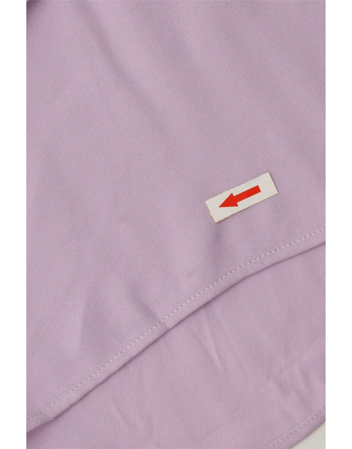 Zara Mujer Blusa Sin Mangas Top UK 40 Small Púrpura