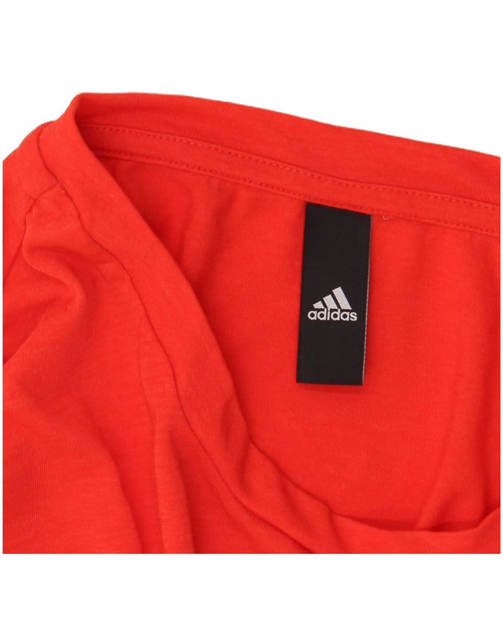 Adidas Hombre Camiseta Top XL Rojo