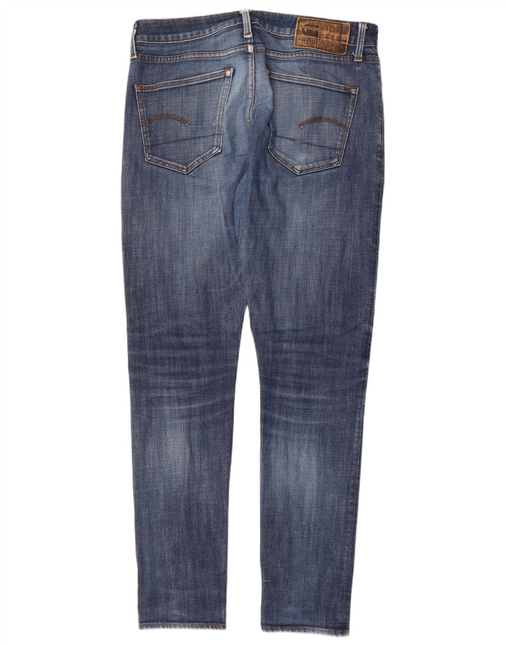 Vaqueros ajustados para hombre G-Star W32 L34 Algodón azul