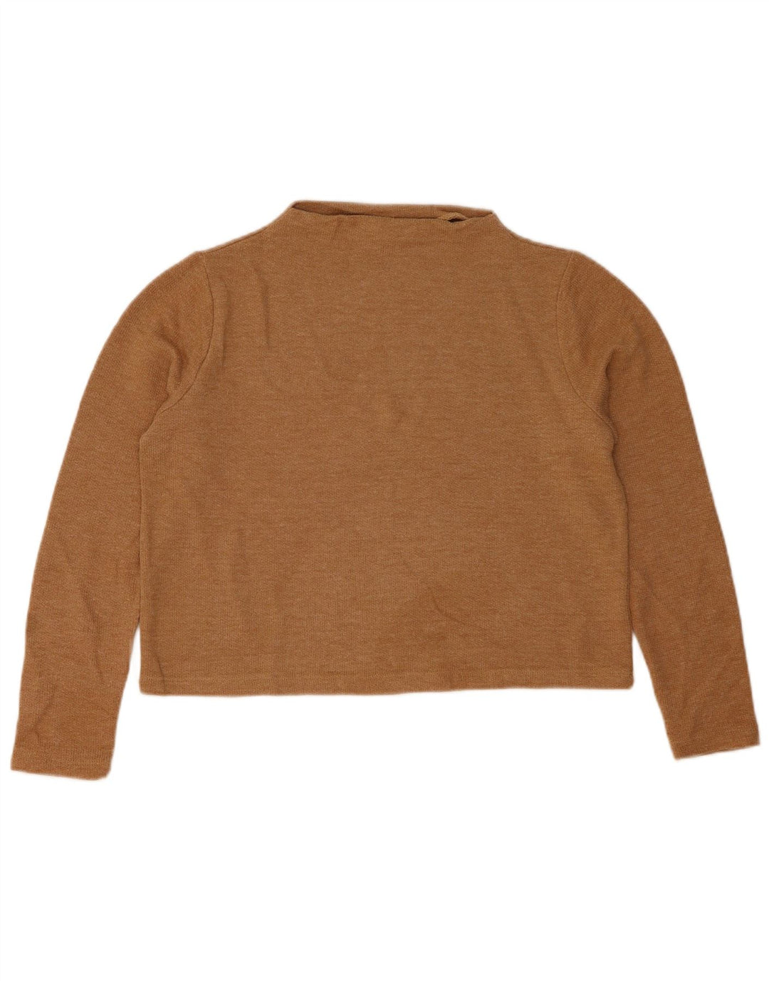 Market & Spruce Blusa corta para mujer UK 44 Grande Poliéster beige