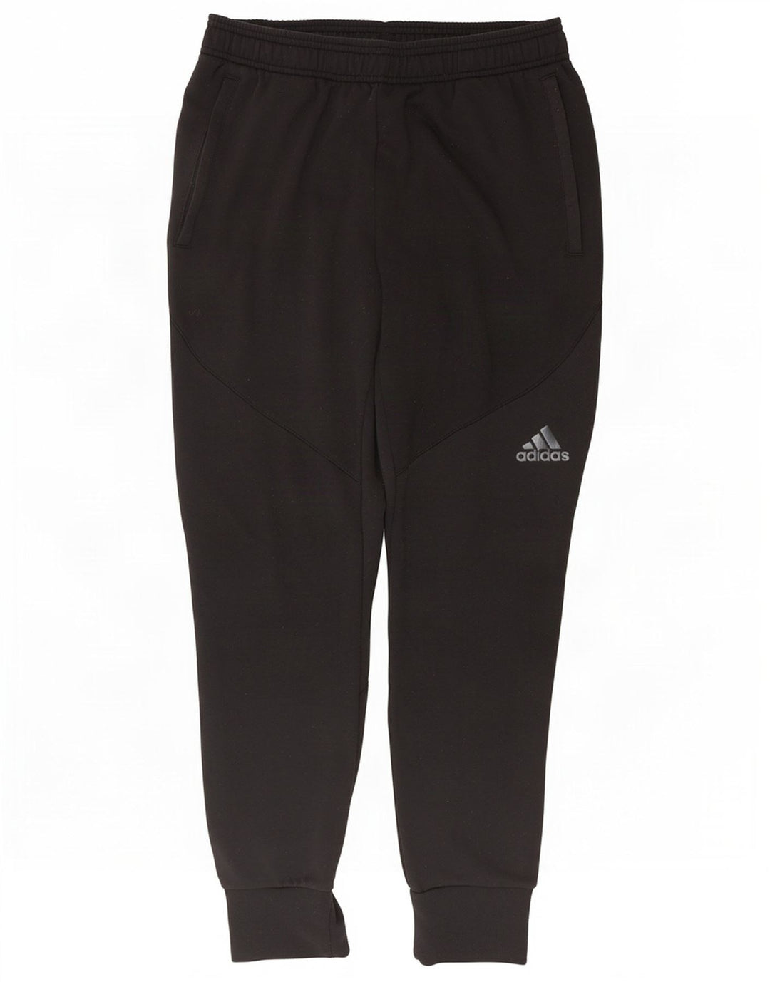 Adidas Hombre Climalite Chándal Pantalones Joggers Mediano Negro Poliéster