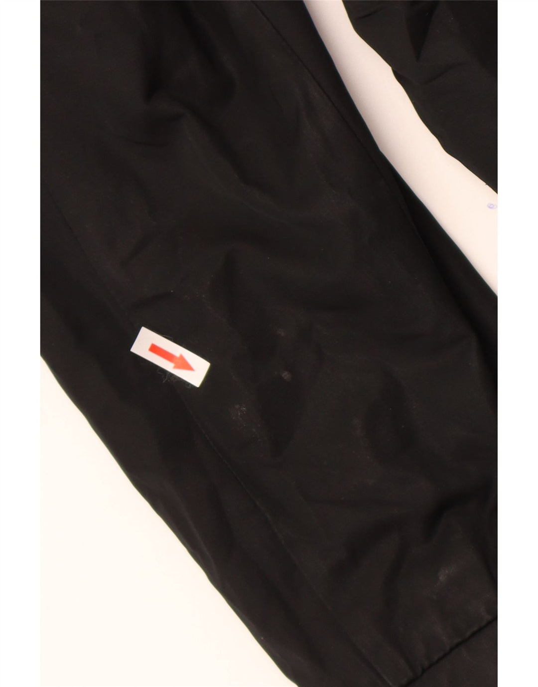 Zara Mujer Chaqueta Cortavientos Con Capucha ES 40 XL Poliéster Negro