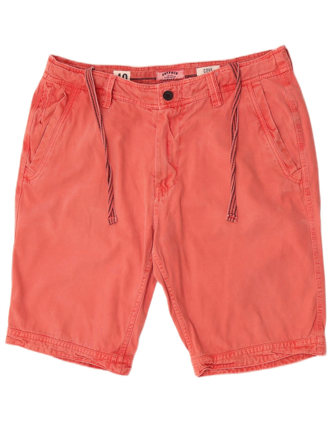 Pantalones cortos chinos para hombre Fat Face W40 XL Algodón rojo