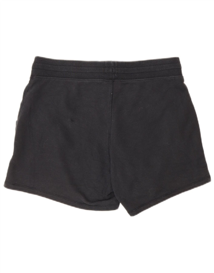 Champion Pantalones cortos deportivos para hombre pequeños de algodón negro
