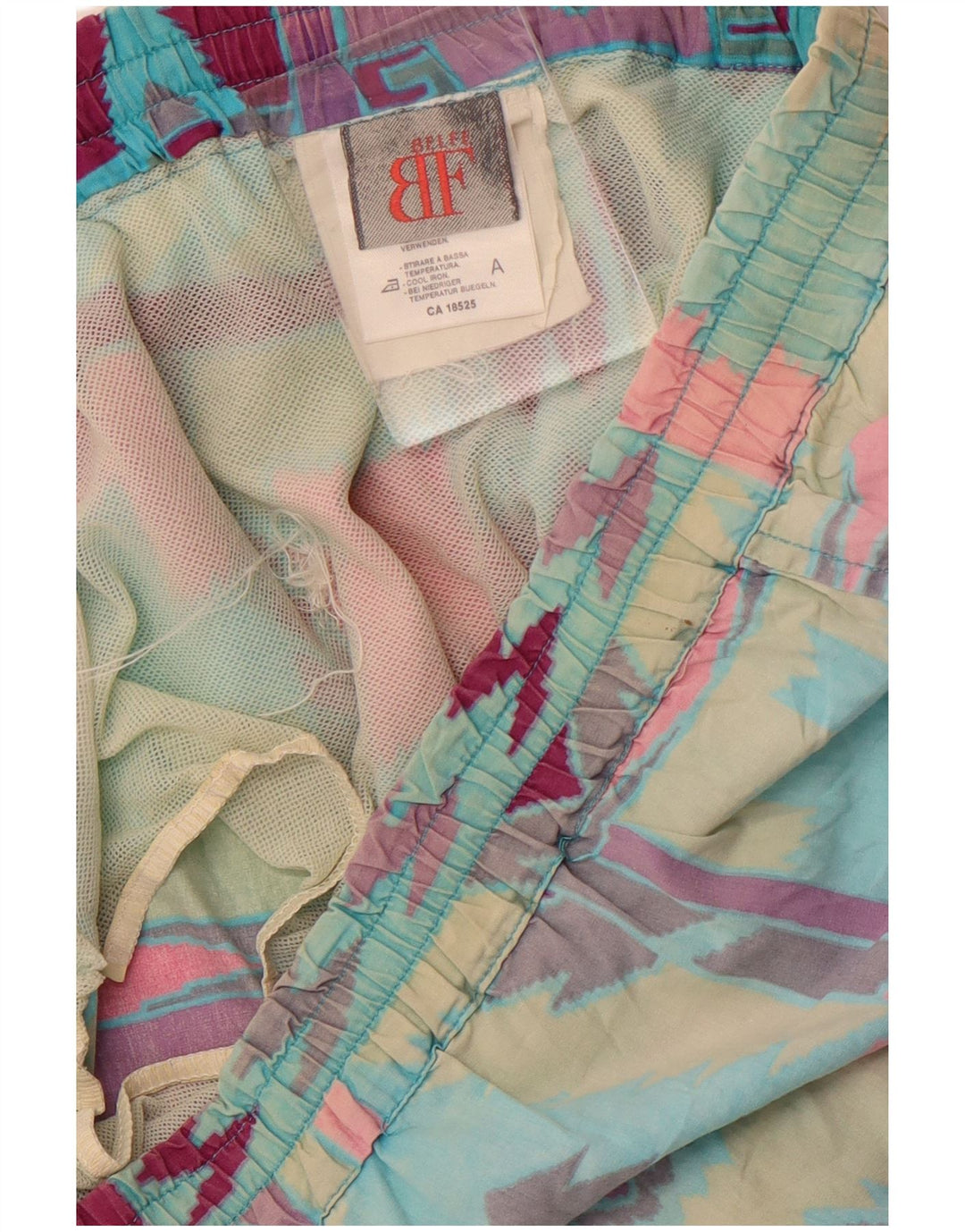 Belfe Hombre Algodón Geométrico Multicolor Grande