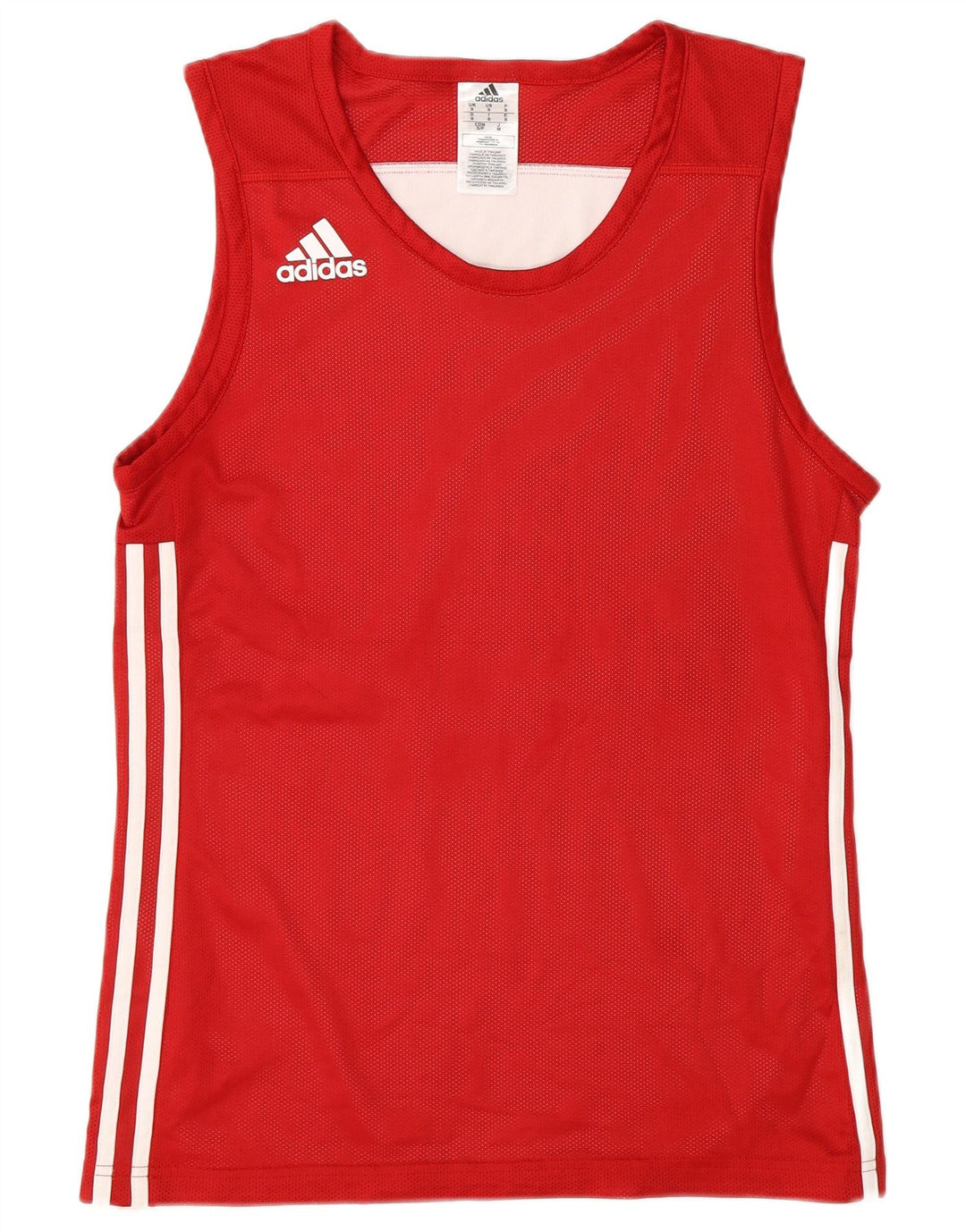 Adidas Hombre Chaleco Top Pequeño Rojo