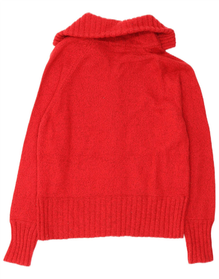Marks & Spencer Suéter tipo cárdigan para mujer Reino Unido 46 Grande Algodón rojo