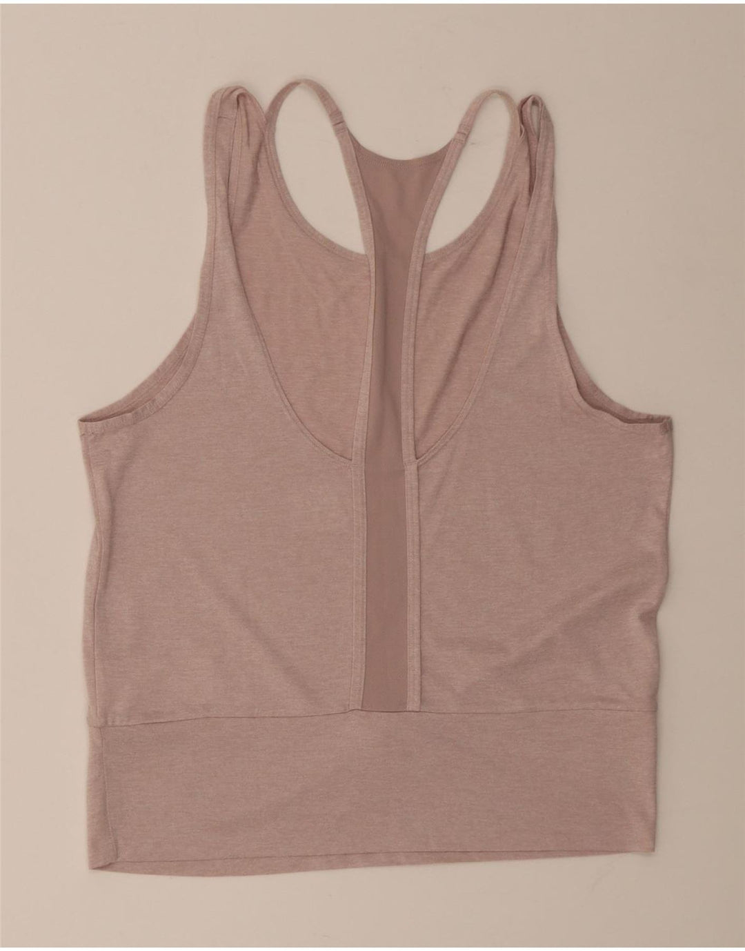 Nike Mujer Dri Fit Chaleco Top UK 12 Medio Rosa Poliéster