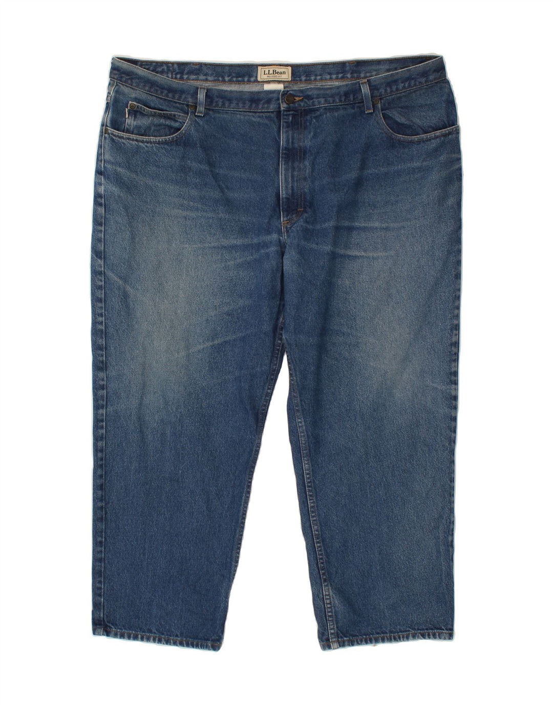 L.L.BEAN Womens Capri Jeans W46 L29 Blue Cotton Vintage L.L.Bean and Second-Hand L.L.Bean from Messina Hembry 