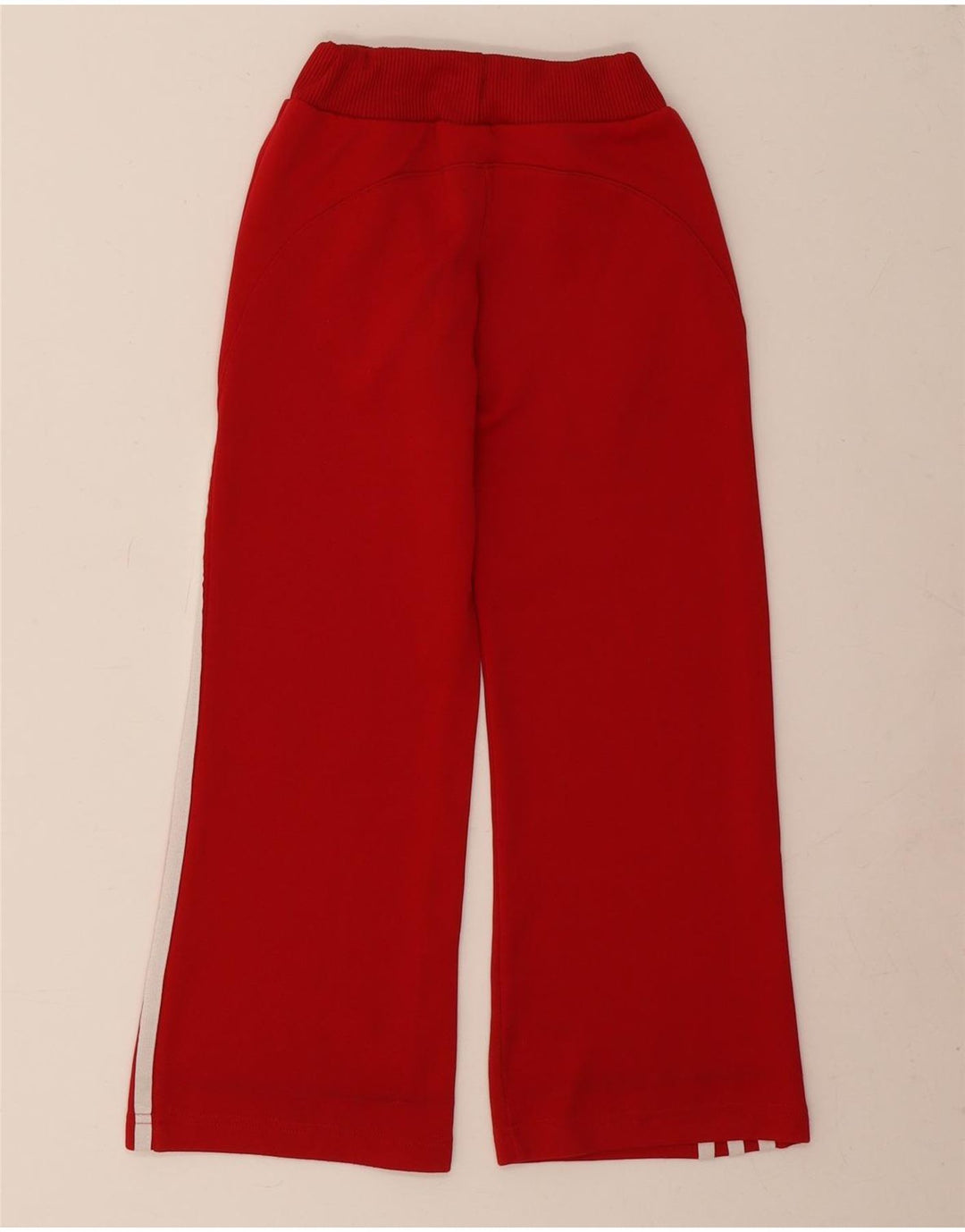 Adidas Pantalón Chándal Niña 7-8 Años Rojo Poliéster