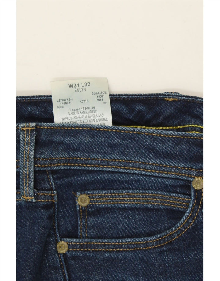LEE Womens Emlyn Slim Jeans W31 L33 Blue Vintage Lee and Second-Hand Lee from Messina Hembry 
