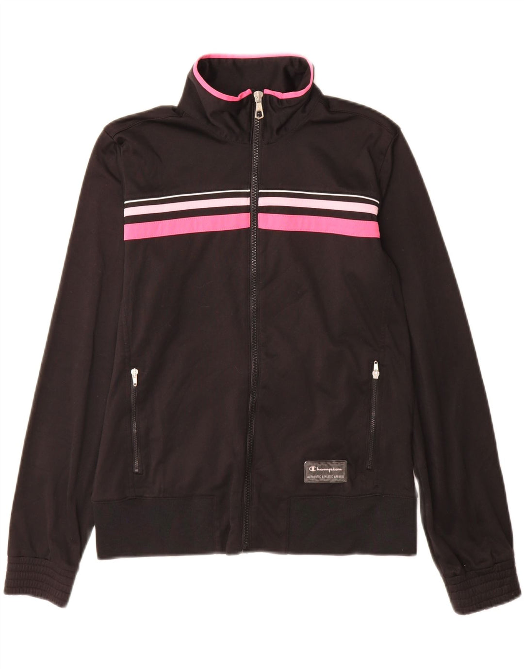 Champion Heritage Fit - Chaqueta de chándal para mujer, talla 40, talla M, color negro