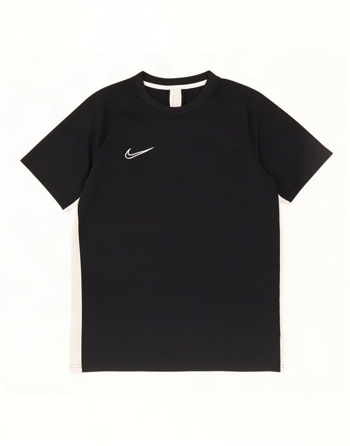 Camiseta Nike Dri Fit para hombre, talla grande, color negro, poliéster