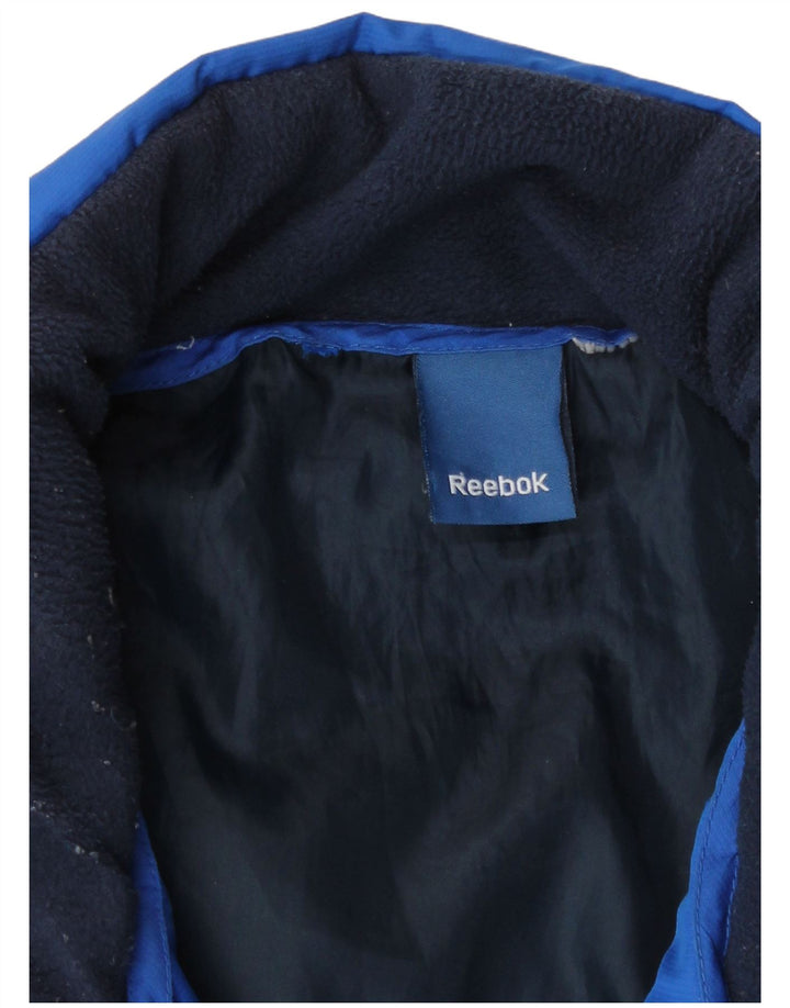 Reebok Chaqueta acolchada para hombre UK 42 XL Poliéster azul