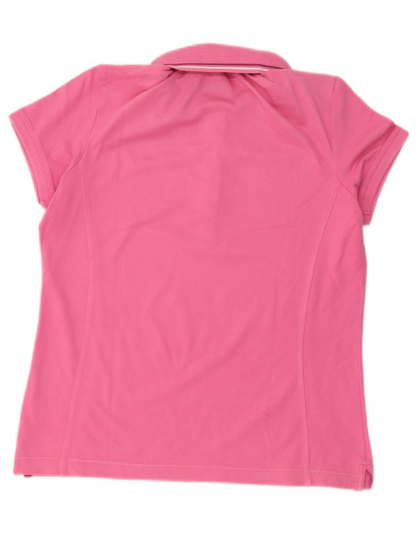 Champion Polo De Ajuste Fácil Para Mujer UK 46 Grande Rosa