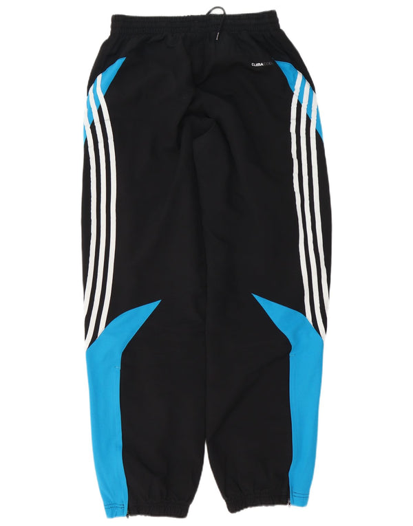 Adidas Hombre Climalite Chándal Pantalones Joggers Pequeño Negro Colorblock