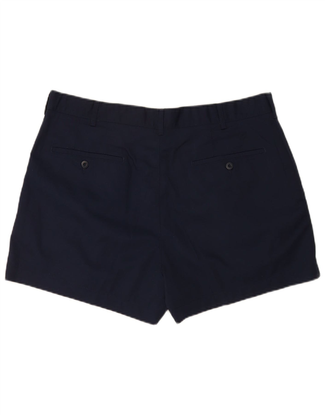 Lotto Pantalones cortos chinos pegados para hombre W44 2XL Poliéster azul marino