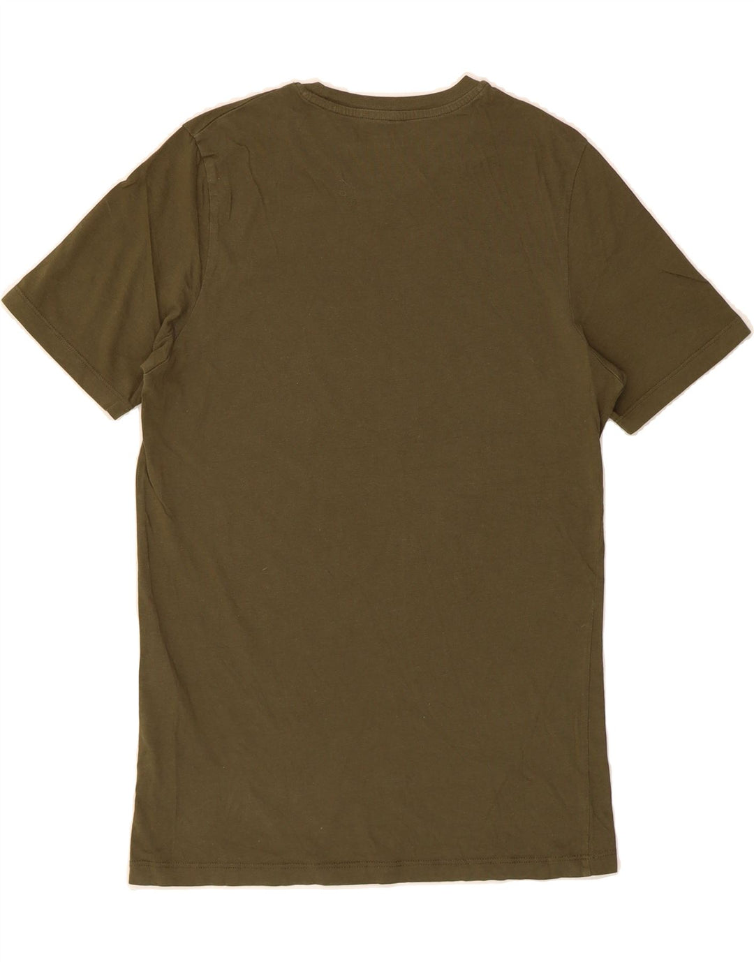 JACK & JONES Mens Graphic T-Shirt Top Medium Khaki Cotton Vintage Jack & Jones and Second-Hand Jack & Jones from Messina Hembry 