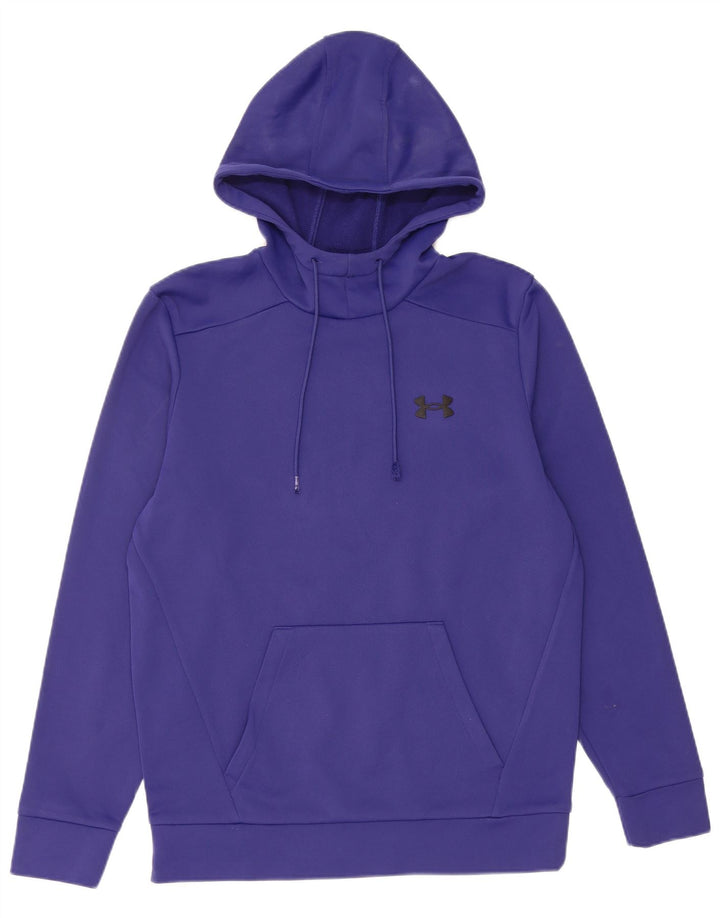 UNDER ARMOUR Jersey con capucha de ajuste relajado para hombre Poliéster morado pequeño
