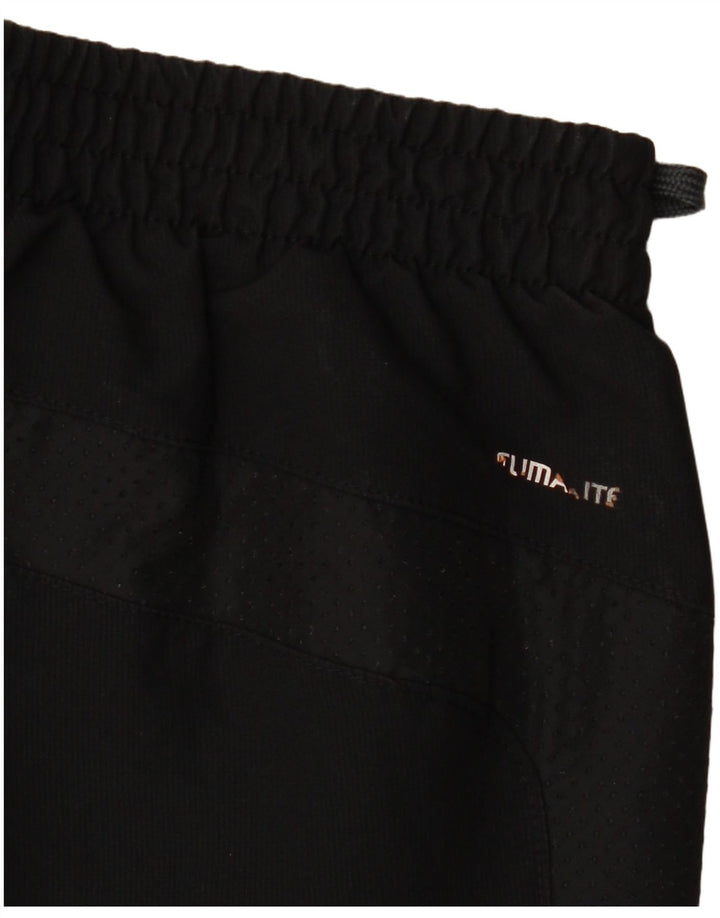 Adidas Hombre Climalite Chándal Pantalones Joggers Mediano Negro Poliéster