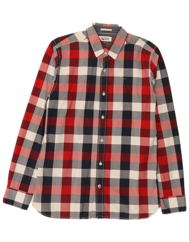 Camisa Tommy Hilfiger Hombre Small Multicolor Check Cotton