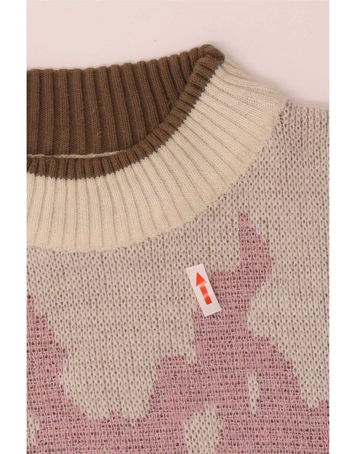 Stella Jersey De Cuello Alto Para Mujer EU 42 Large Grey Colourblock