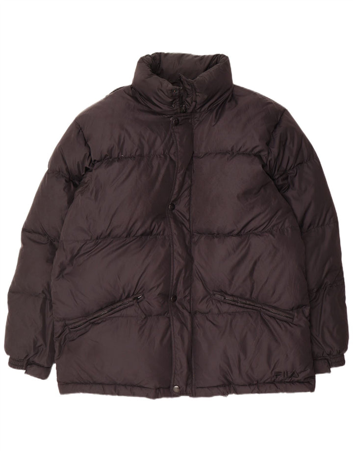 Fila Chaqueta Acolchada Hombre IT 52 XL Negro Poliamida Invierno