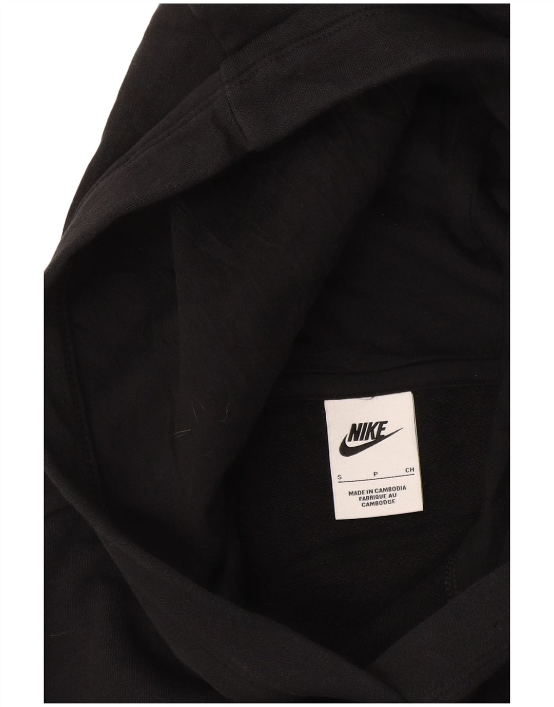 Nike - Jersey con capucha para mujer, talla extragrande, color negro
