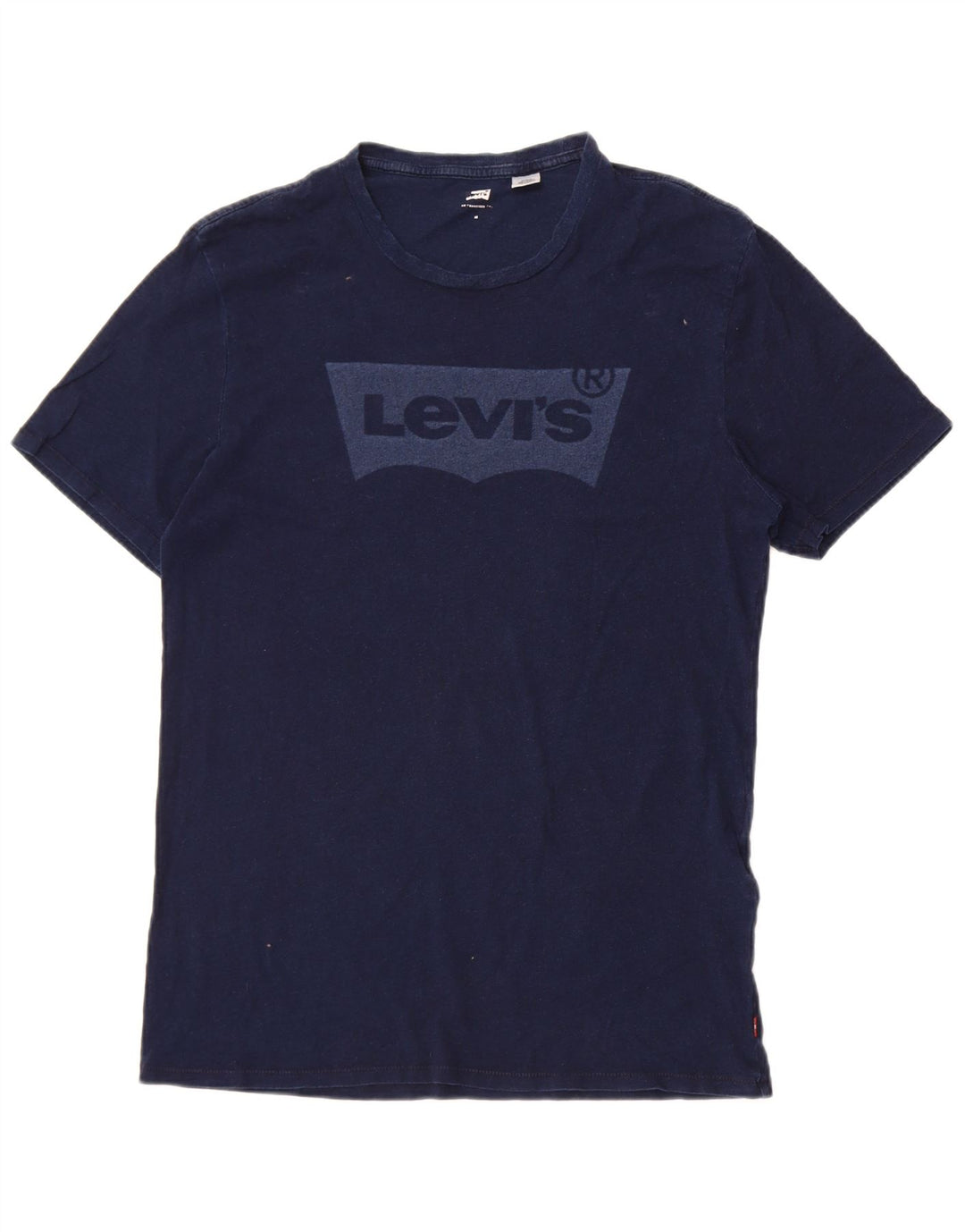 Levi's Hombre Camiseta Gráfica Top Medium Azul Marino Algodón