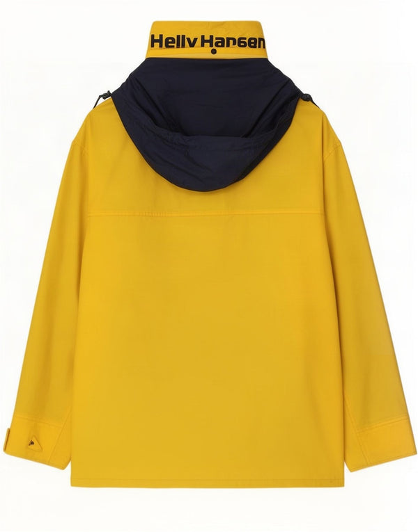 Helly Hansen Chaqueta impermeable con capucha para hombre, talla 42, color amarillo