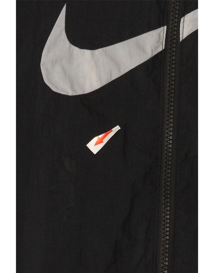 Nike Mens Graphic Loose Fit Chándal Top Chaqueta XL Negro