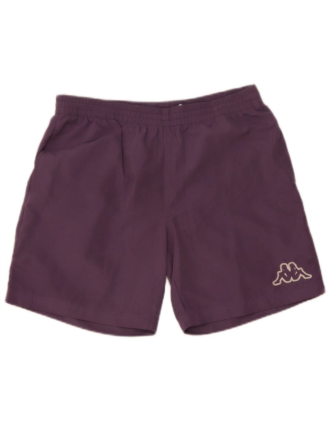 Pantalones Cortos Deportivos Kappa Hombre Poliéster Morado Medio