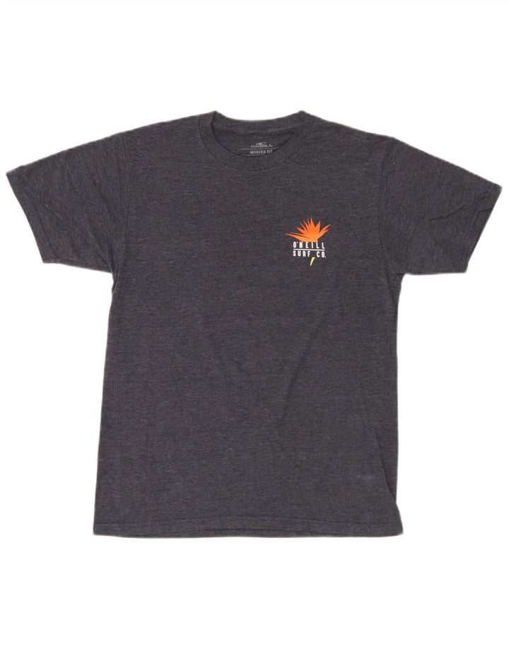 O'Neill Camiseta gráfica de ajuste moderno para hombre Top pequeño de algodón gris