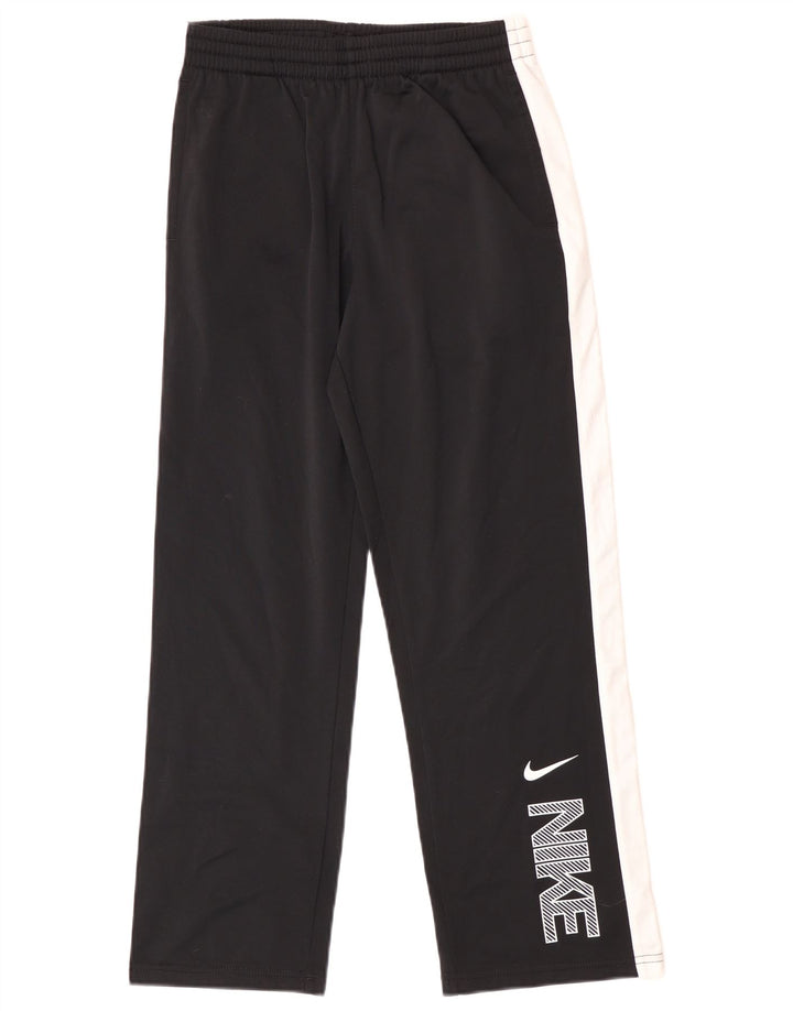 Nike Pantalones de chándal gráficos para niños 10-11 años Mediano Negro Colorblock