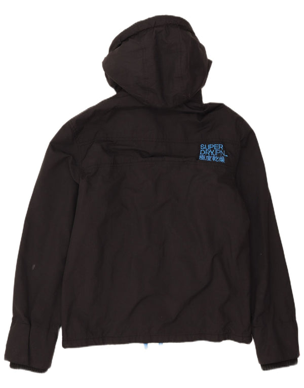 Superdry Chaqueta Cortavientos Extragrande para Mujer UK 40 Small Black