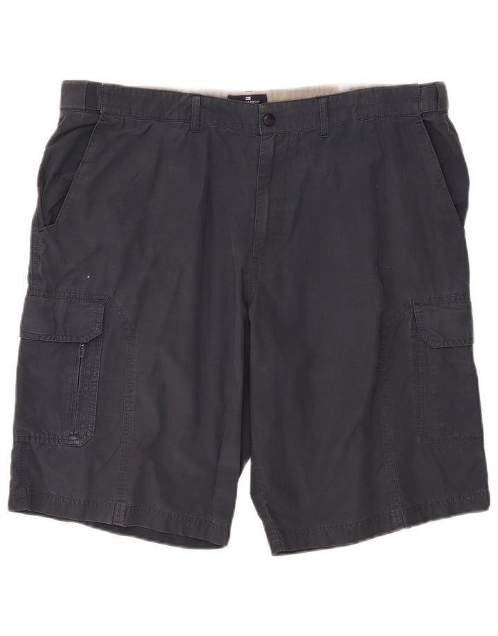 Marks & Spencer Pantalones cortos tipo cargo para hombre W40 XL Azul marino
