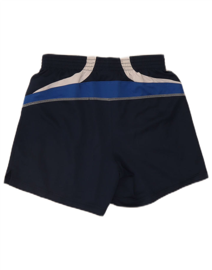 Asics Mens Sport Shorts Small Azul Marino Colorblock Poliéster