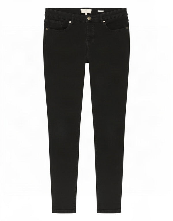 Vaqueros Jegging para mujer Fat Face UK 40 Large W32 L27 Algodón negro