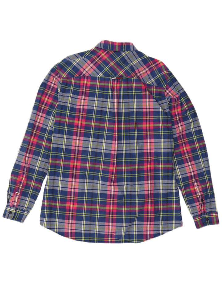 TOMMY HILFIGER Camisa Regular Fit para Hombre Algodón a Cuadros Multicolor Grande