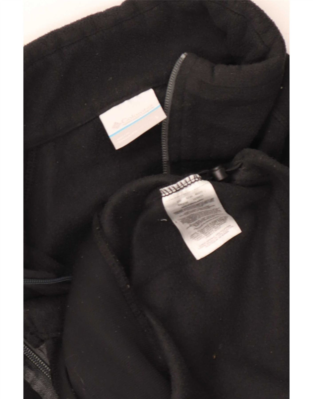 Columbia Chaqueta polar para hombre UK 40 Large Poliéster negro